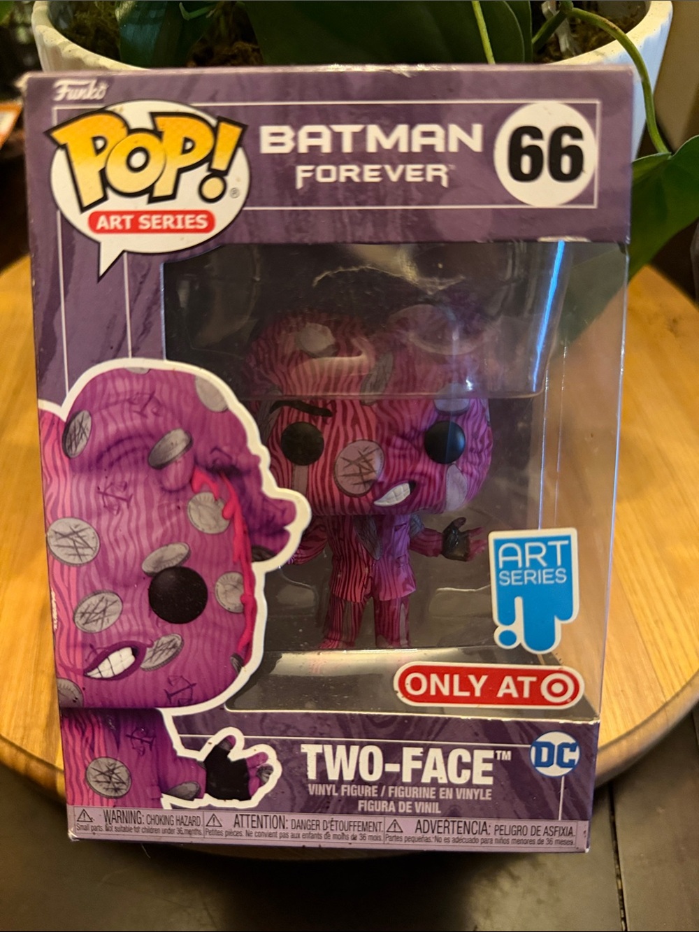 Funko Pop! Batman Forever Two-Face - Purple Pink Art Series